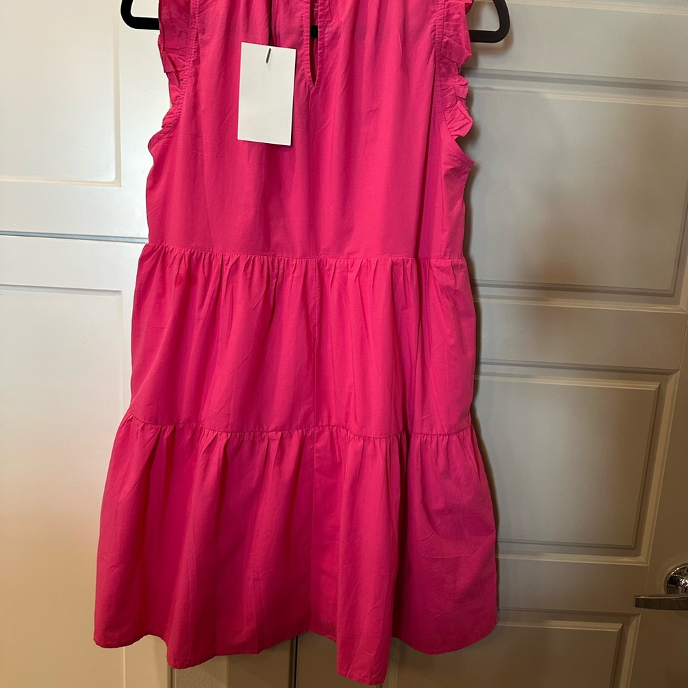 Pink Ruffled Dress - Picture 2 of 2